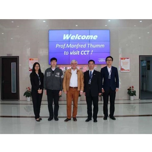 Prof. Manfred Thumm of Karlsruhe Institute of Technology, Germany visited CCT Group for exchange and guidance